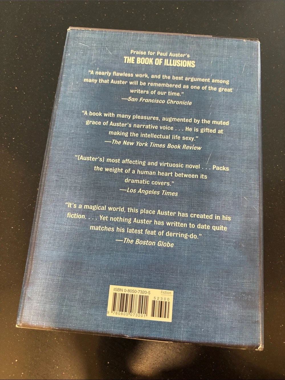Oracle Night Hardcover  Book - Blue